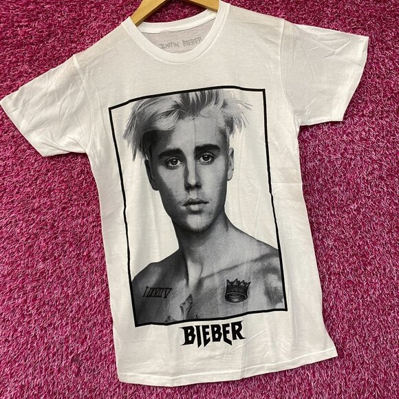 Justin Bieber Purpose Album Poster T-Shirt Small - Picture 3 of 4